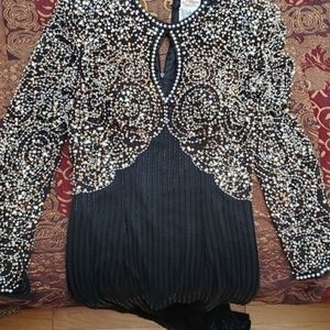 Stunning beaded gown.